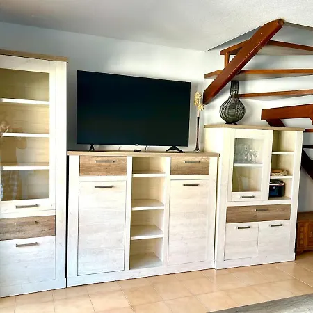 Ferienwohnung Acogedor Duplex En Urbanizacion Con Piscina En Ajo Exterior foto